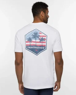 TravisMathew Tees>Sky Rocket Tee