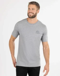 TravisMathew Tees>Snow Sky Tee