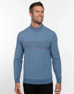 TravisMathew Quarter Zips>Splash Of Color Quarter Zip