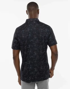 TravisMathew Polos>Splatter Print Polo