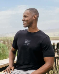 TravisMathew Tees>Splatter Print Tee