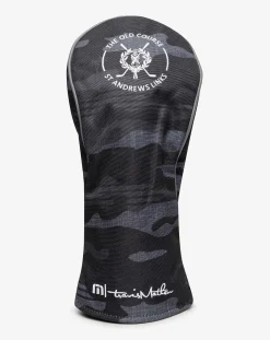 TravisMathew Headcovers>St Andrews Camo Driver Cover