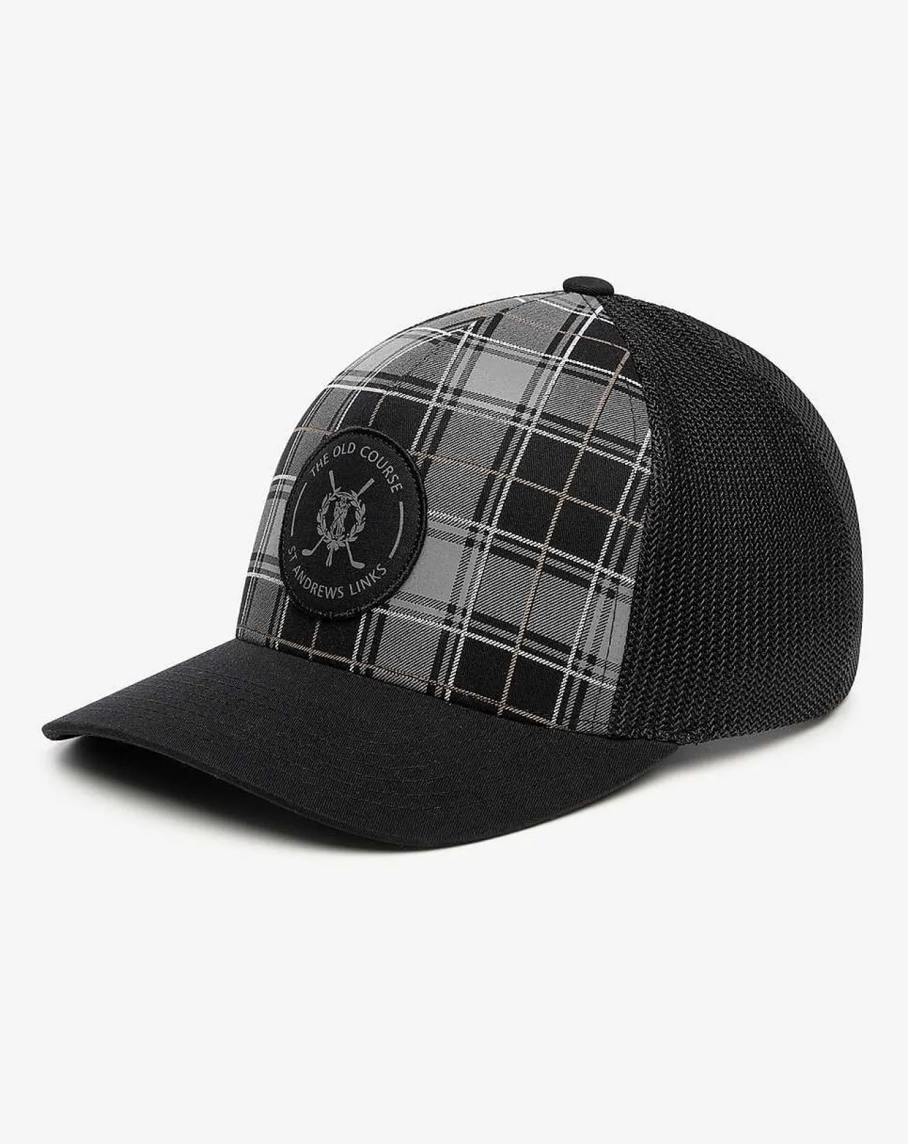 TravisMathew Snapbacks>St Andrews Highland Plaid Snapback Hat