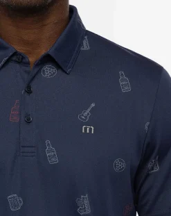 TravisMathew Polos>Stock The Cooler Polo