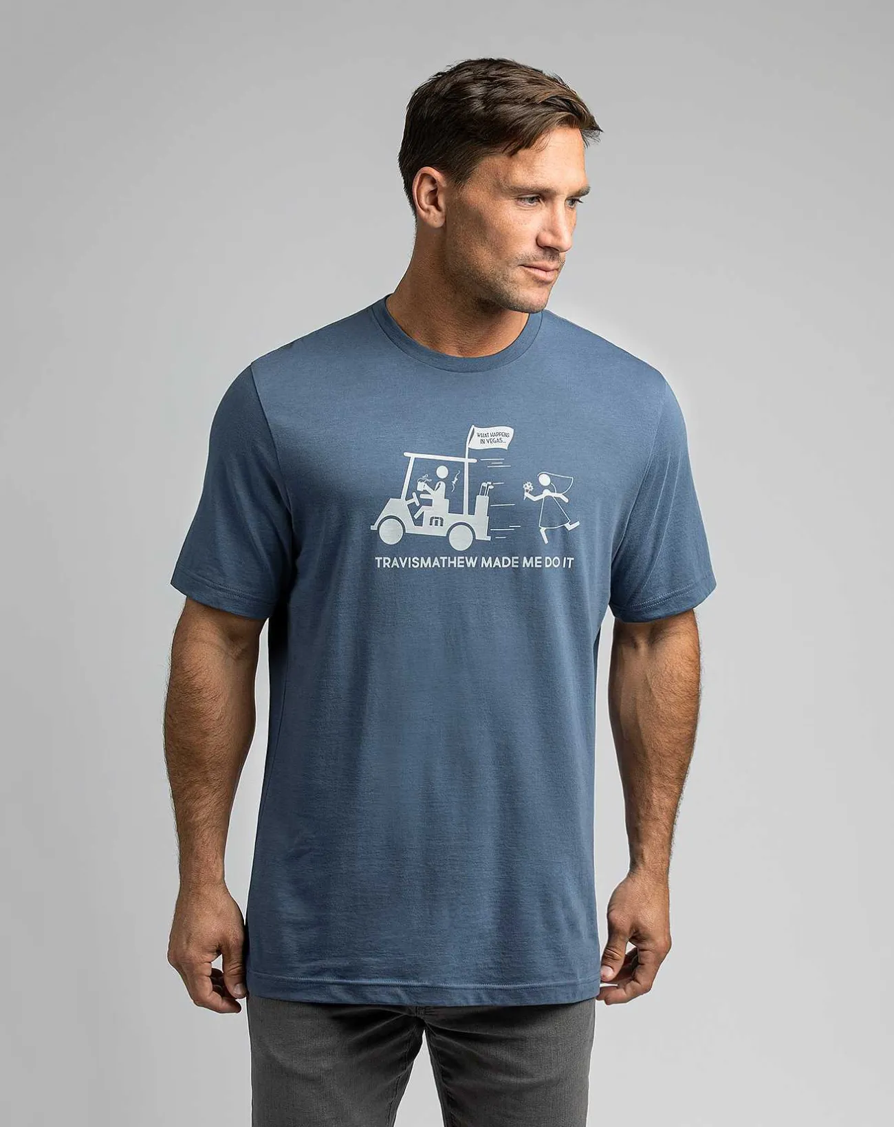 TravisMathew Tees>Straight Up Tee
