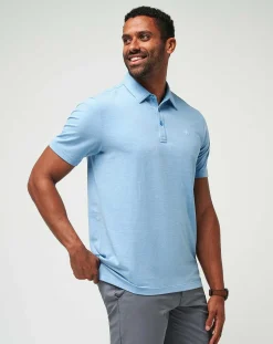 TravisMathew Polos>The Heater Polo