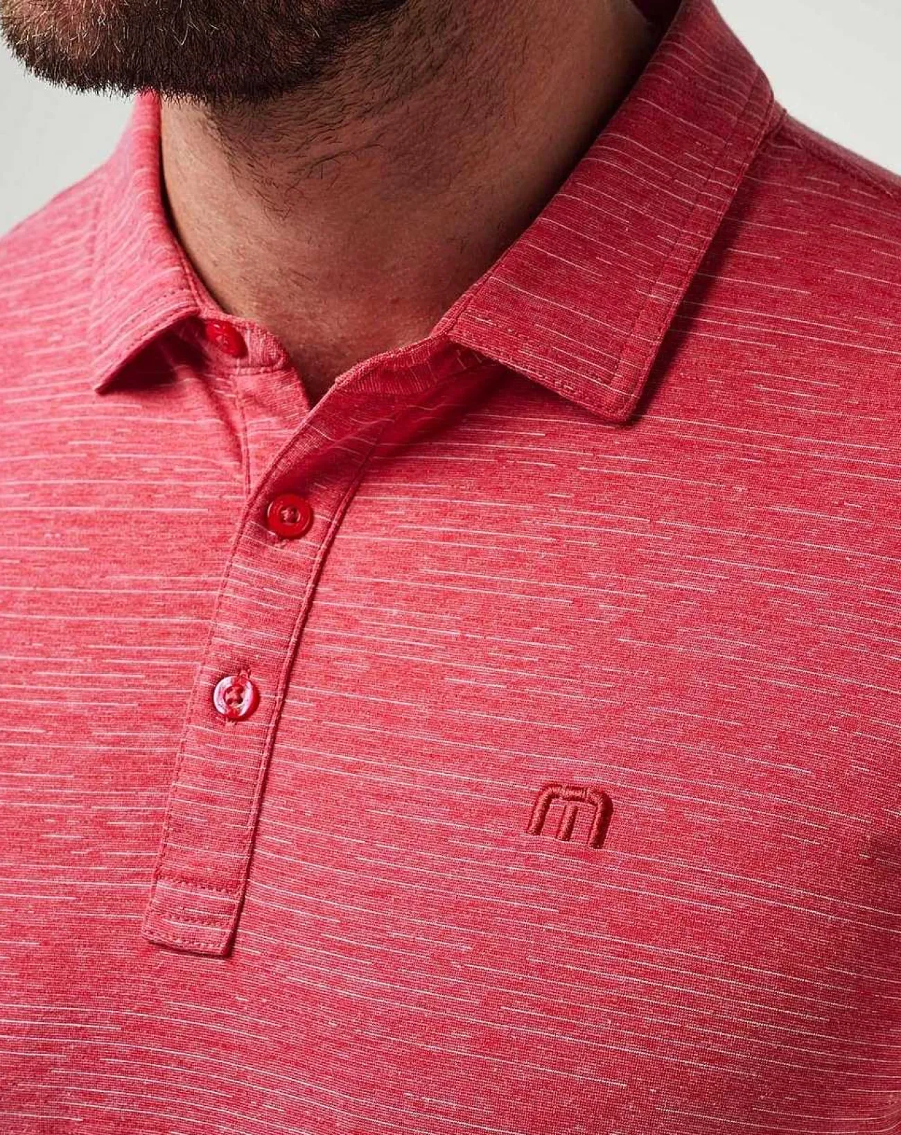 TravisMathew Polos>The Heater Polo
