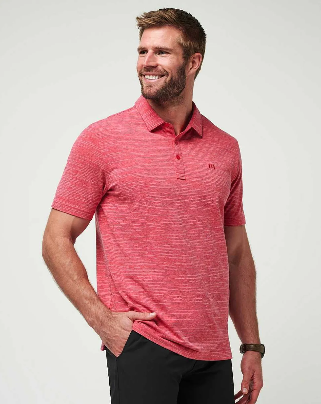 TravisMathew Polos>The Heater Polo