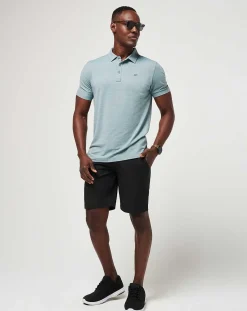 TravisMathew Polos>The Heater Polo