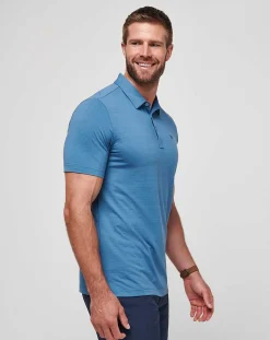 TravisMathew Polos>The Heater Polo