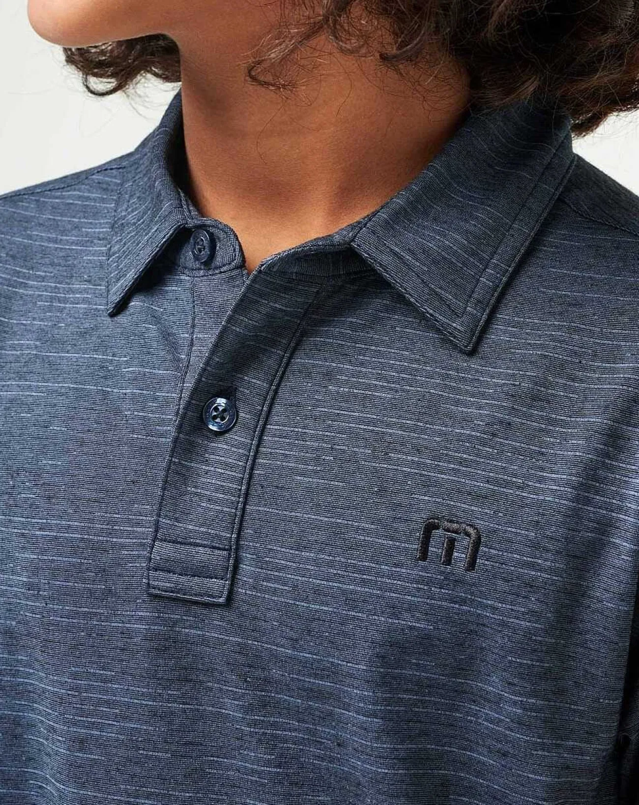 TravisMathew Youth Tops>The Heater Youth Polo