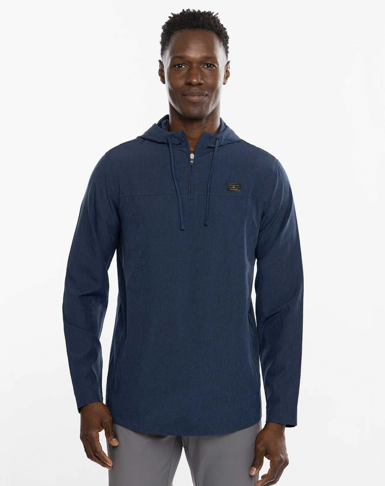 TravisMathew Quarter Zips>Topflight Quarter Zip Hoodie