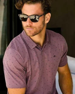 TravisMathew Polos>Tourism Polo