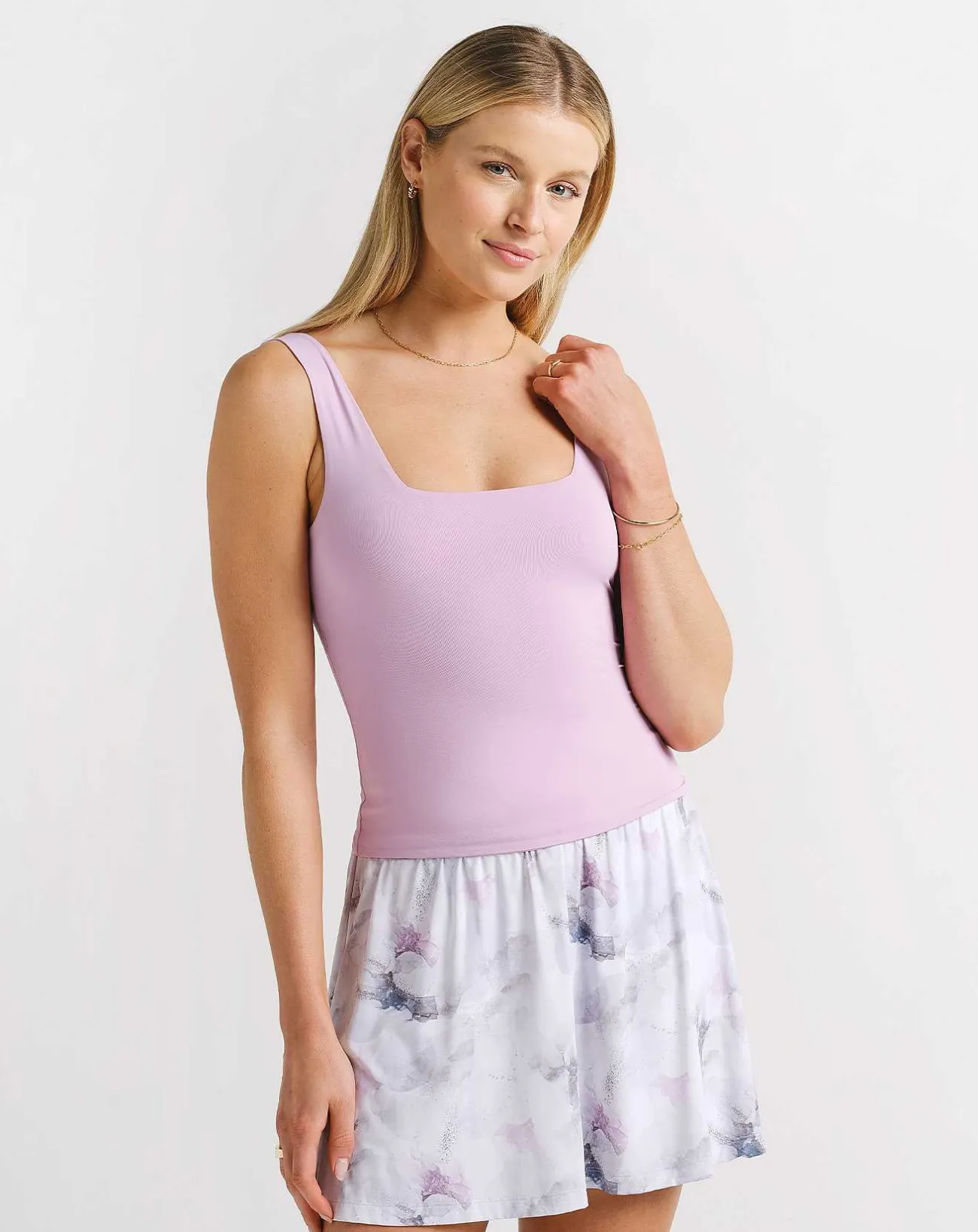 TravisMathew Shirts & Tops>Tropical Bliss Square Neck Tank