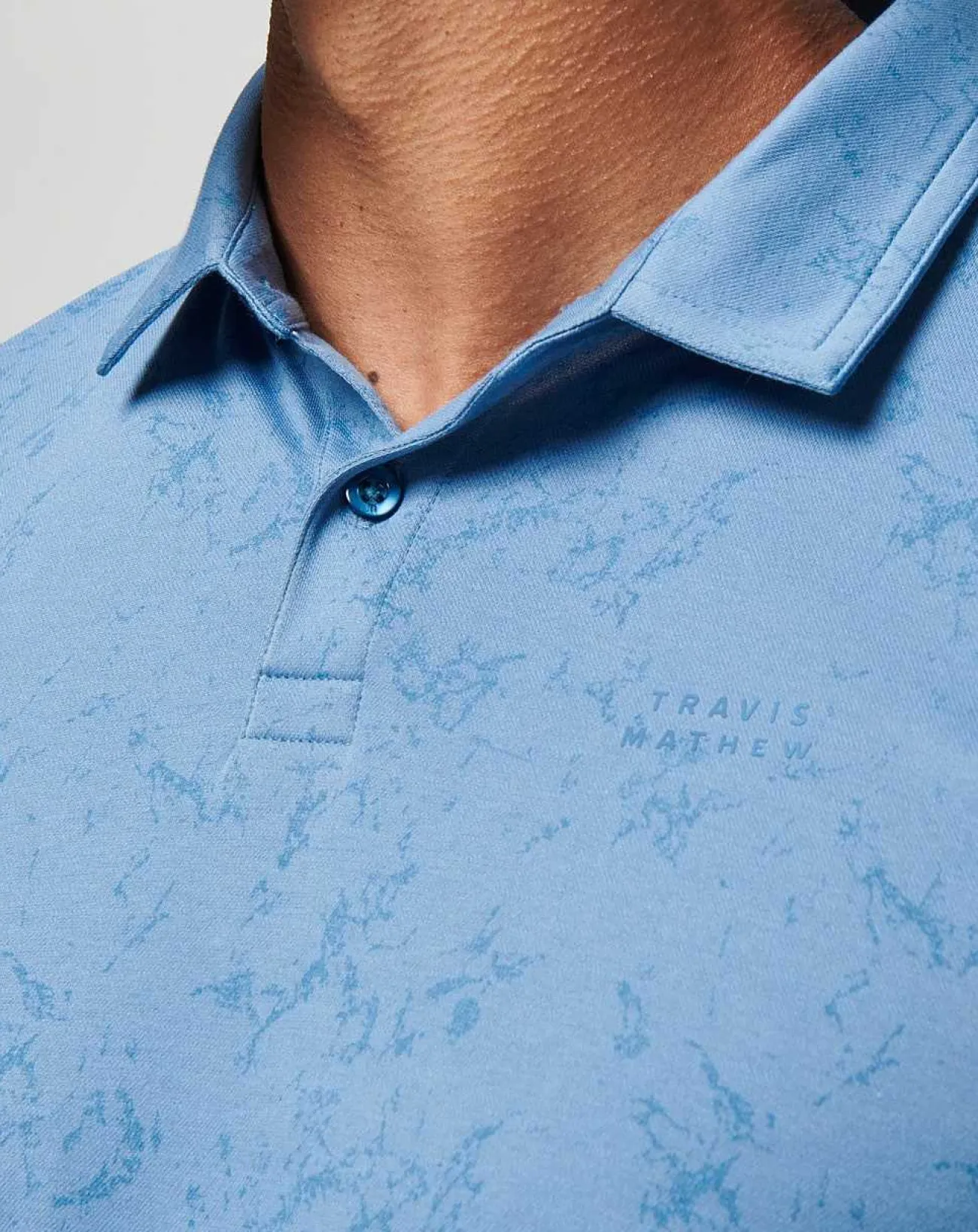 TravisMathew Polos>Warmer Tides Scoop Polo
