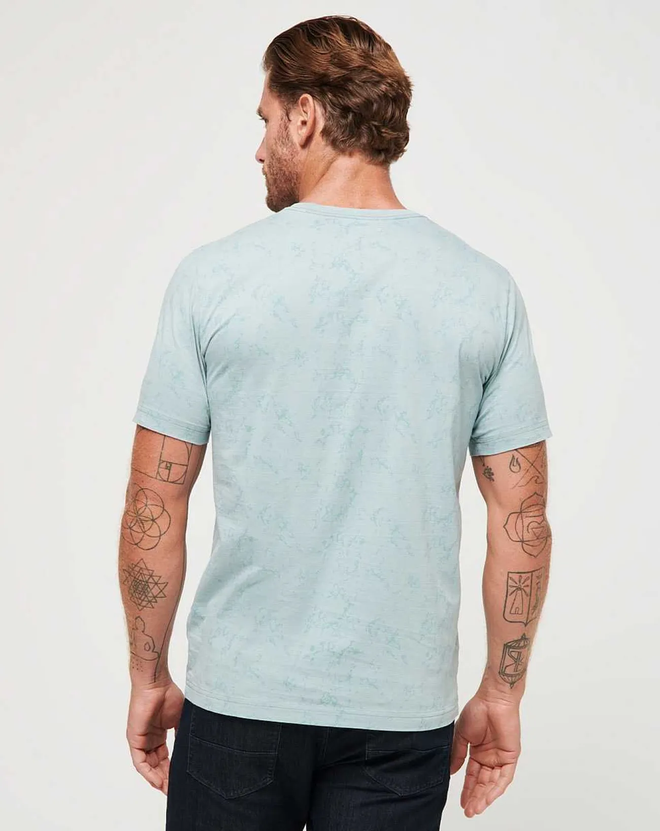 TravisMathew Tees>Warmer Tides Tee