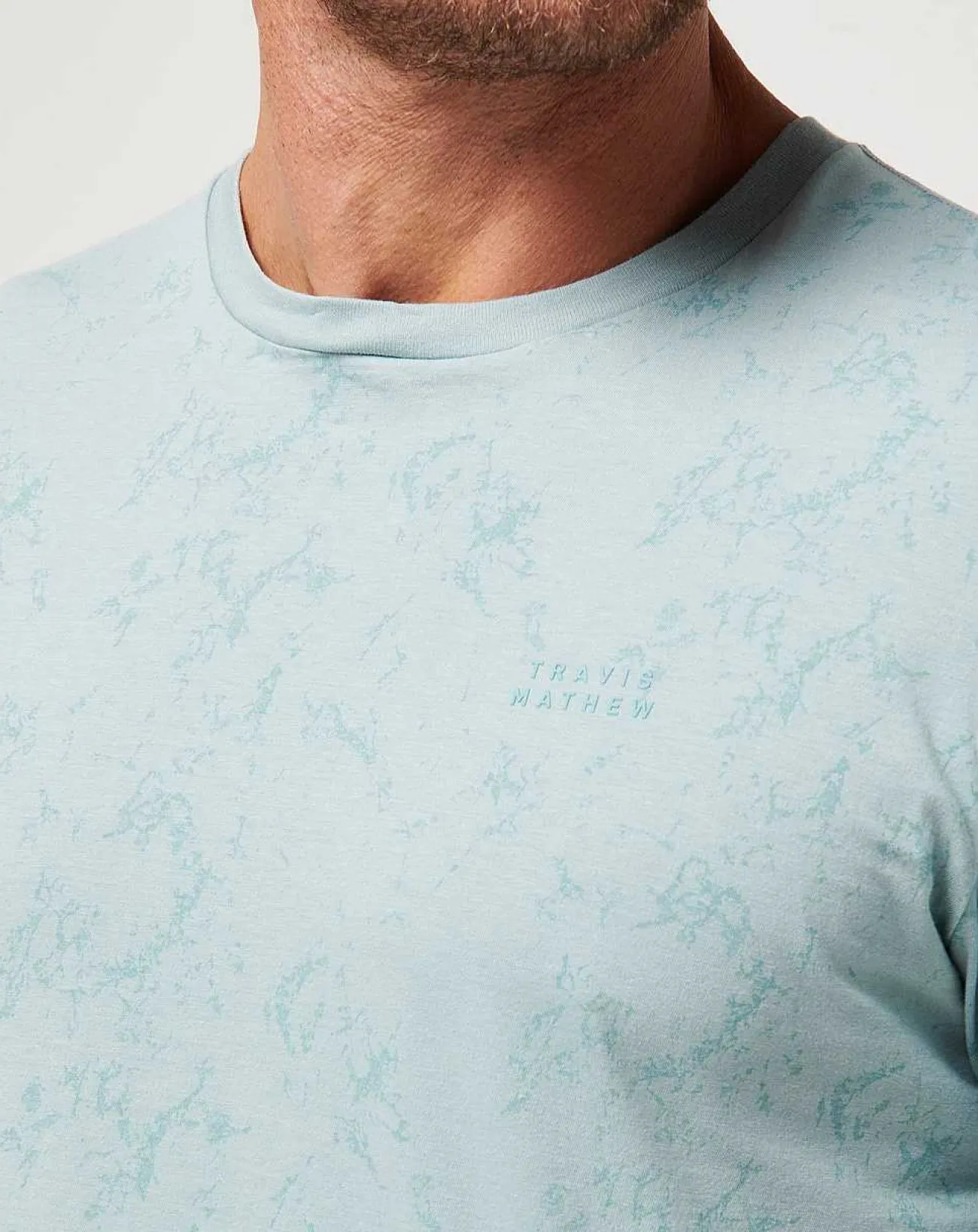 TravisMathew Tees>Warmer Tides Tee