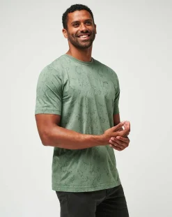 TravisMathew Tees>Warmer Tides Tee