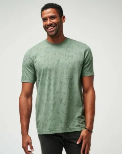 TravisMathew Tees>Warmer Tides Tee